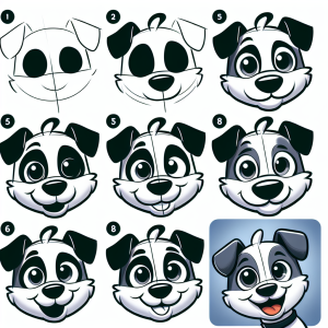 cartoon dog faces