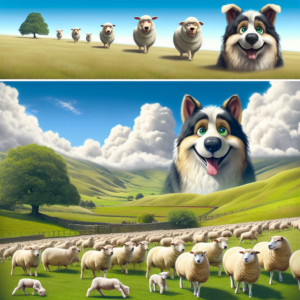 sheep dog cartoon