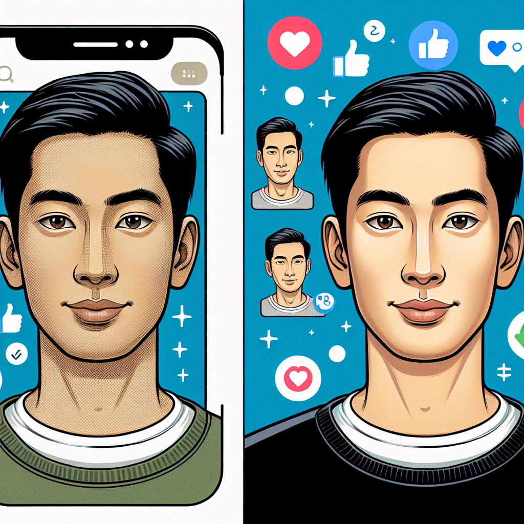 make your face cartoon