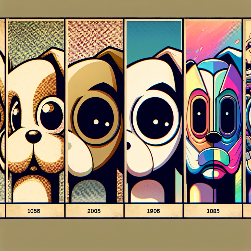 cartoon dog faces