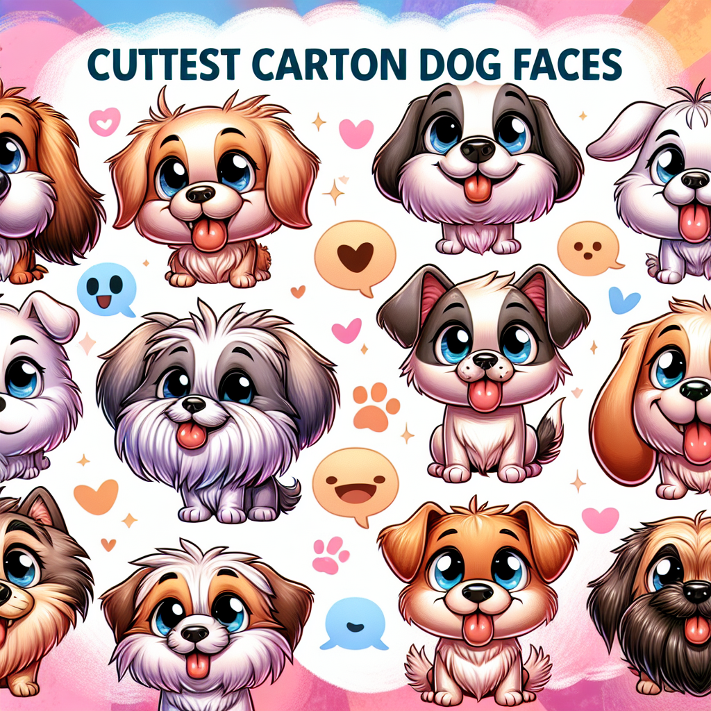 cartoon dog faces