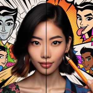 turn your face into a cartoon