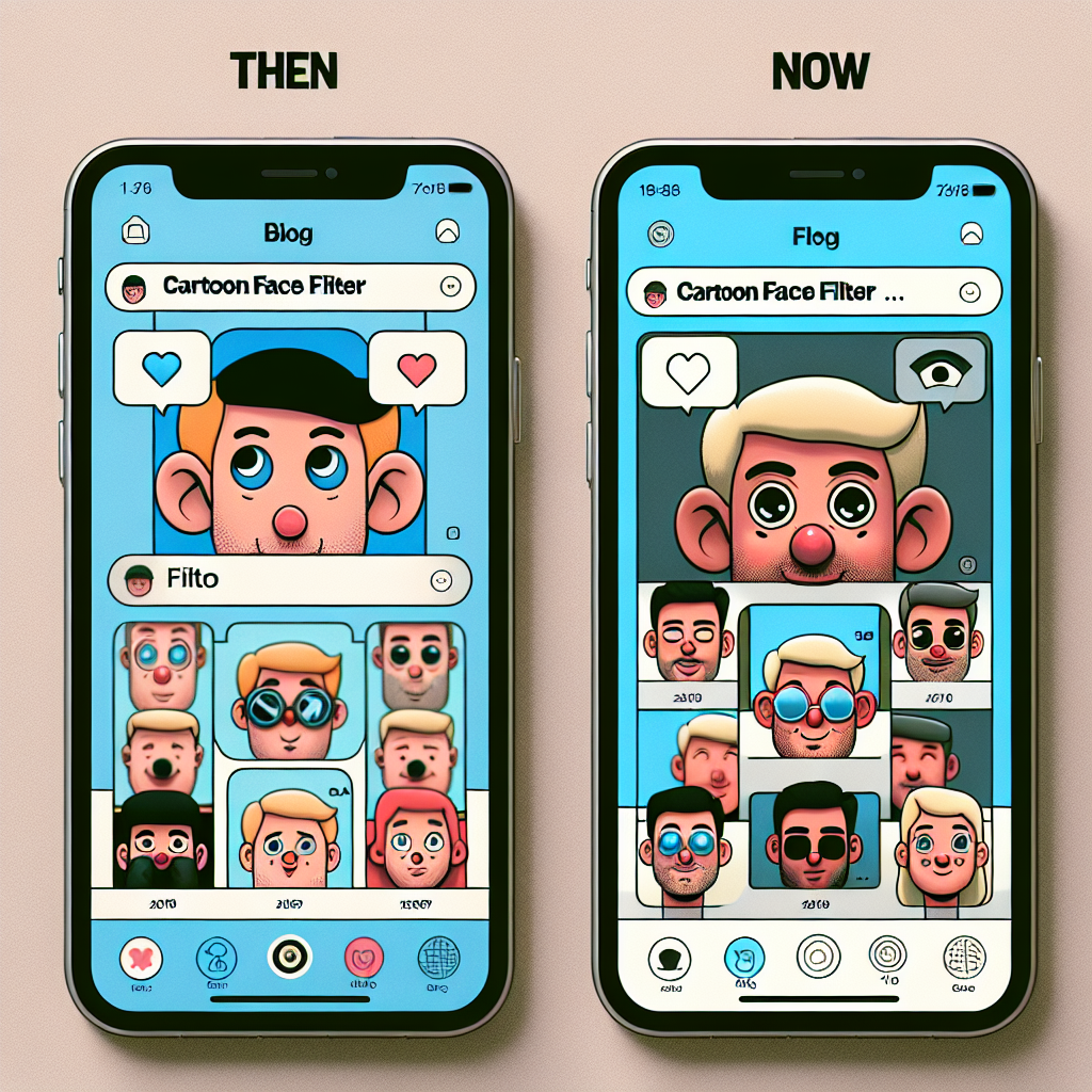 cartoon face filter app