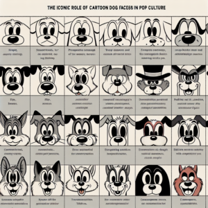 cartoon dog faces