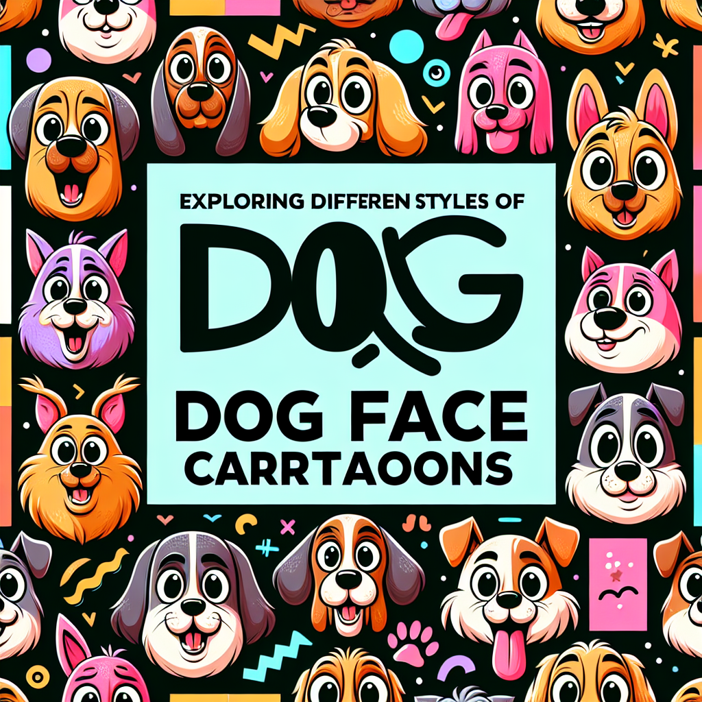 dog face cartoon drawing