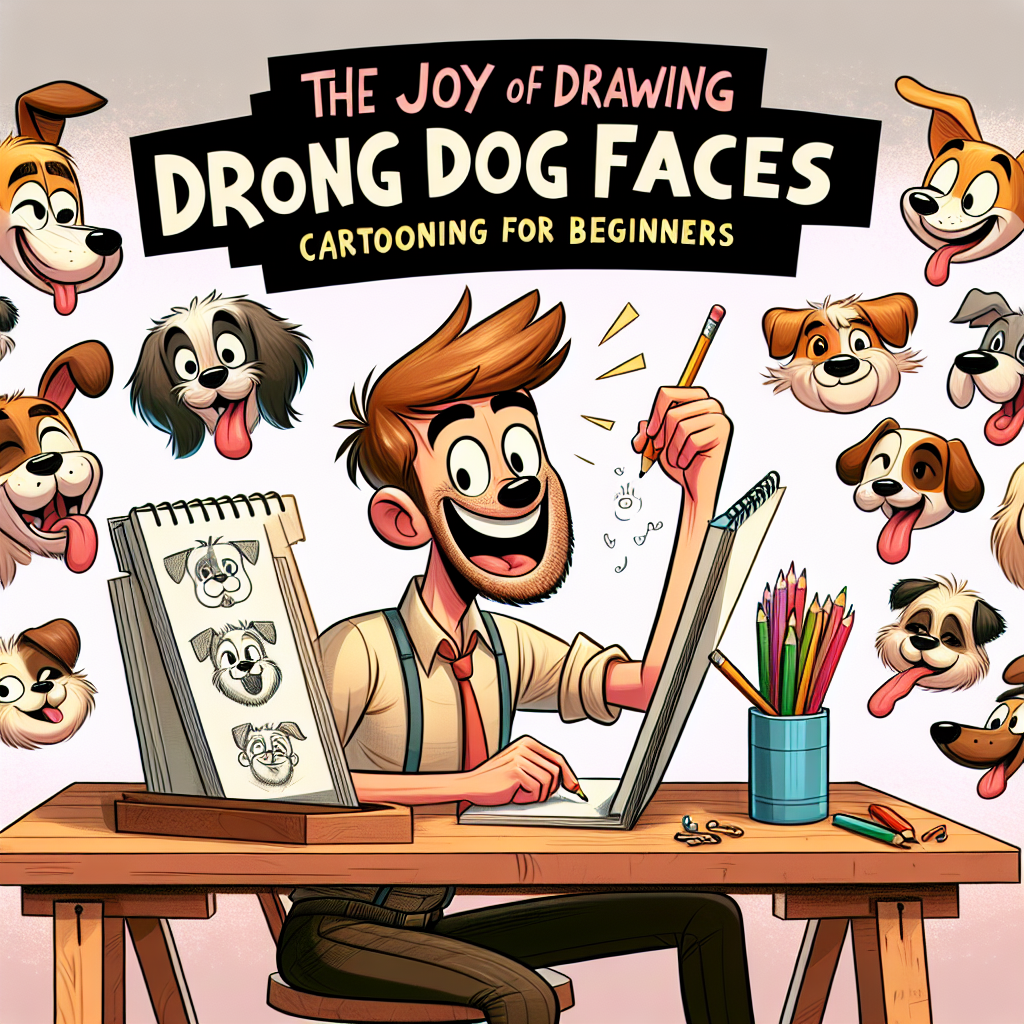 dog face cartoon drawing