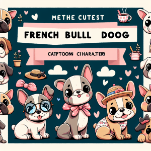 french bulldog cartoon