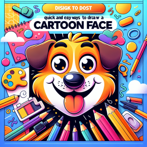 easy cartoon dog face