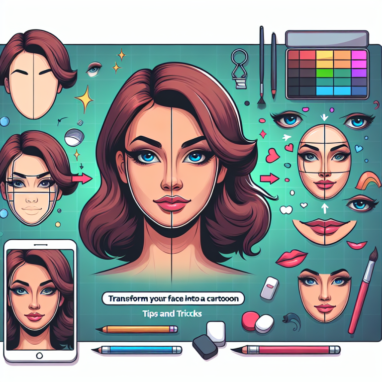 Transform Your Face into a Cartoon: Tips and Tricks