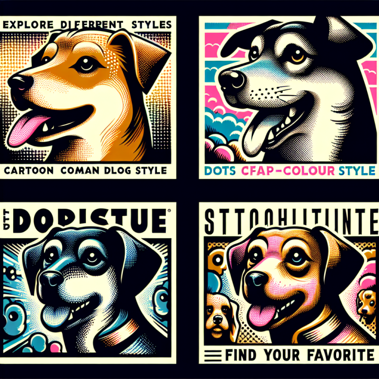 Explore different styles of cartoon dog drawings and find your favorite