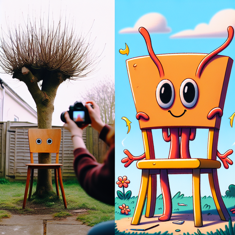 From Reality to Imagination: Creating Faceless Cartoon Versions of Photos