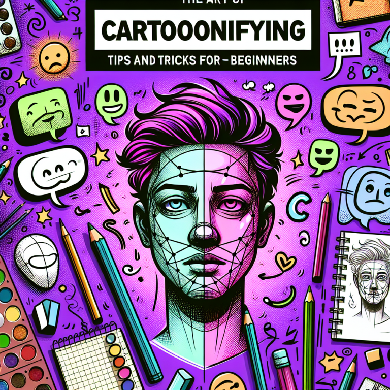 The Art of Cartoonifying Your Face: Tips and Tricks for Beginners