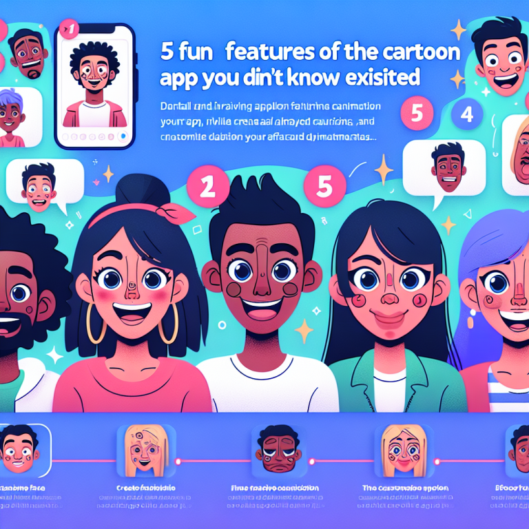 5 Fun Features of the Cartoon Your Face App You Didn’t Know Existed