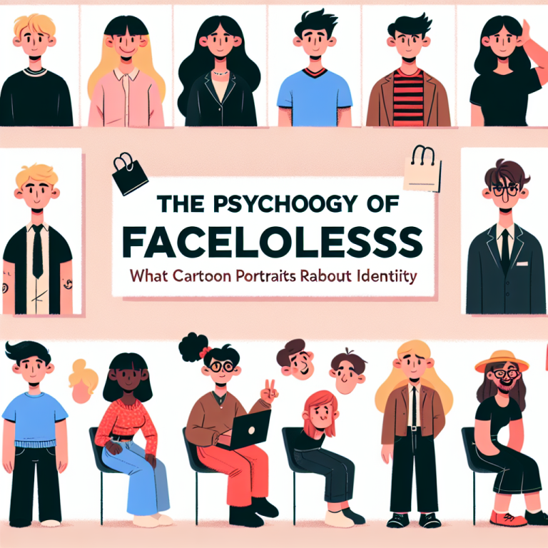 The Psychology of Facelessness: What Cartoon Portraits Reveal About Identity