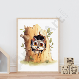 Wild Wolf - Digital Wall Art