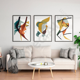 Don't Scream - Wall Art Print Set of 3 