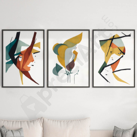 Don't Scream - Digital Wall Art Set Of 3
