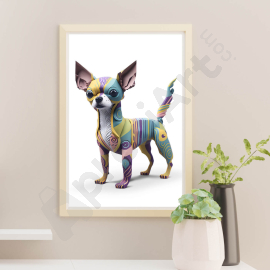 Miniature Dog - Wall Art Print