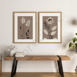 Botanical Pack - Wall Art Print Set Of 2