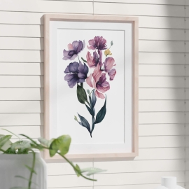 Bloom Into You - Digital Wall Art Set Of 2
