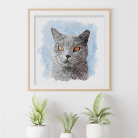 Custom Cat Art