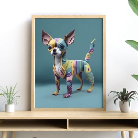 Chihuahua Art - Digital Wall Art