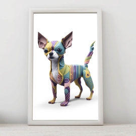Miniature Dog - Wall Art Print
