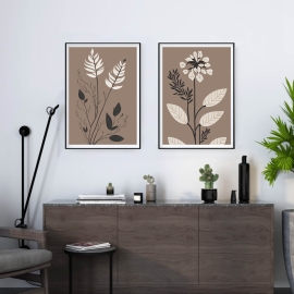 Botanical Pack  - Digital Wall Art Set Of 2