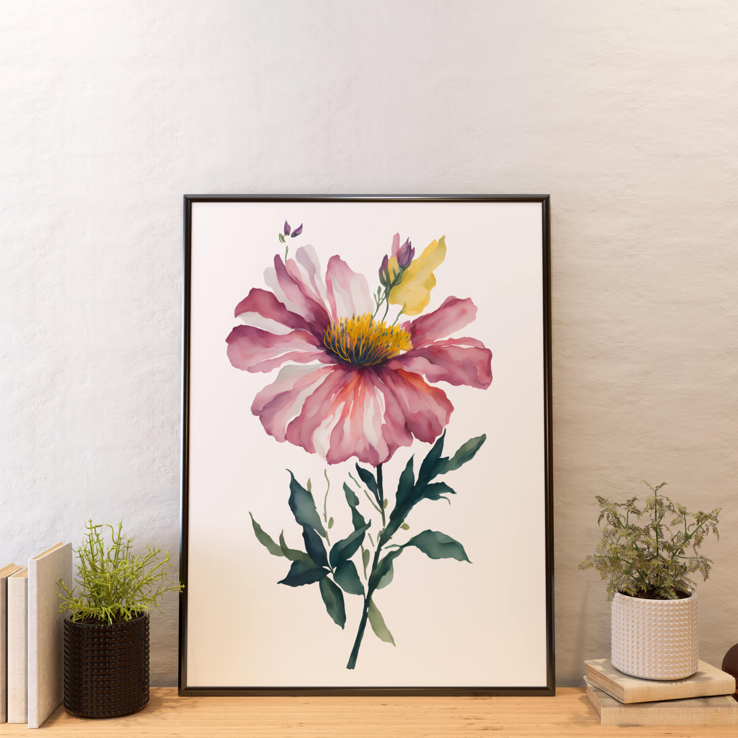 Preserved Roses Trio - Wall Art Print Set of 3