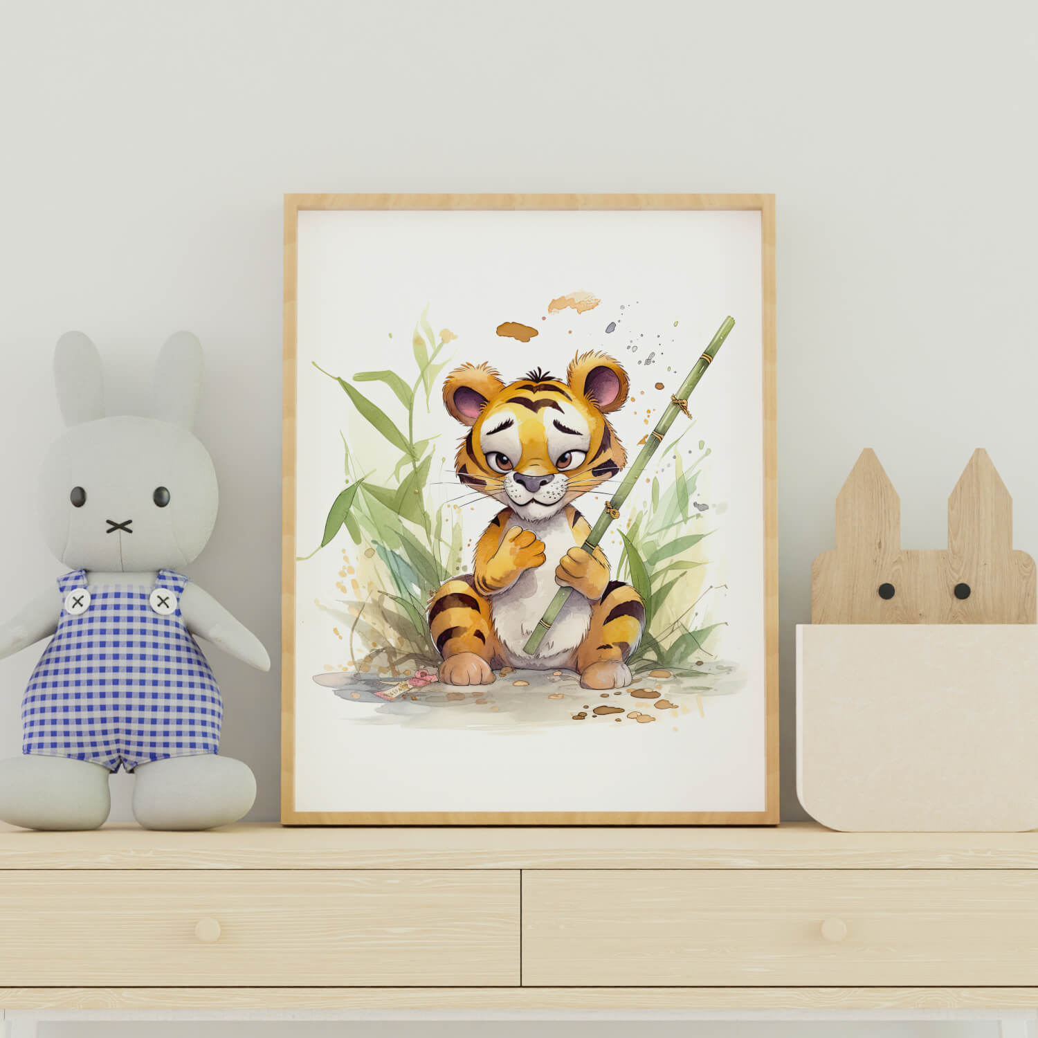 Watercolor Daniel Tiger Printables - Wall Art Print 