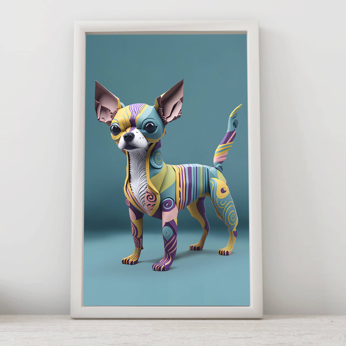 Chihuahua Art portrait