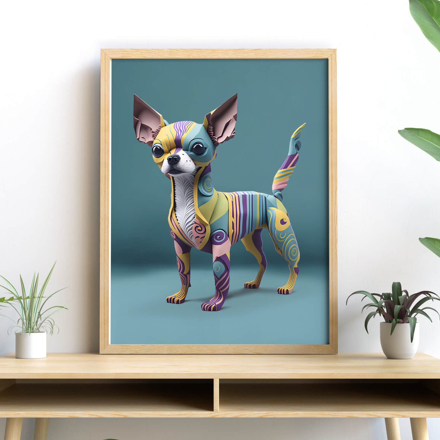 Chihuahua Art Portrait